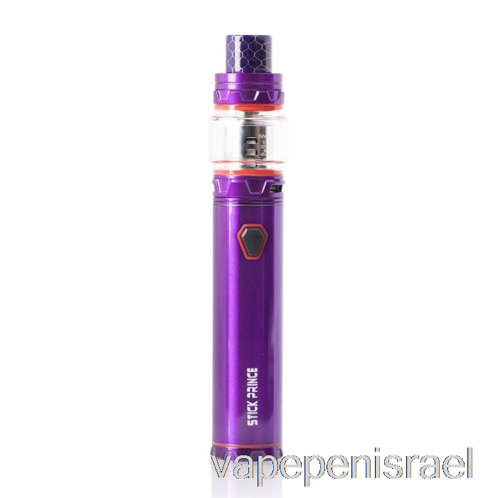 ערכת חד פעמית Vape Israel Smok Stick Prince - Tfv12 Prince Purple בסגנון עט